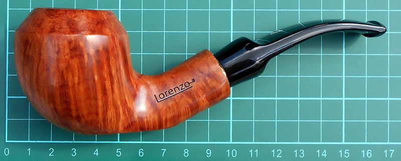Lorenzo VIP Natural Superior Grain Smoking pipe